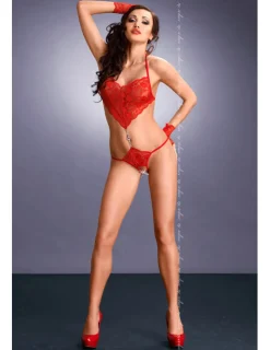 ouvert Stringbody Elza rot