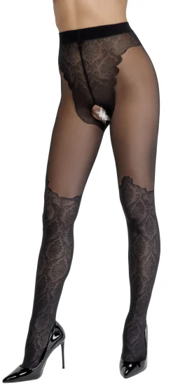 Ouvert Strumpfhose mit feinen Details