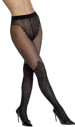 Ouvert Strumpfhose mit feinen Details