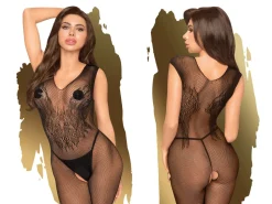 Ouvert-Bodystocking Netz Dessous