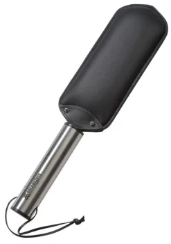 Paddle 'Soft' mit Edelstahlgriff schwarz