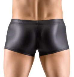 Pants im edlem Mattlook mit Strass-Reißverschluss aus weichem Material