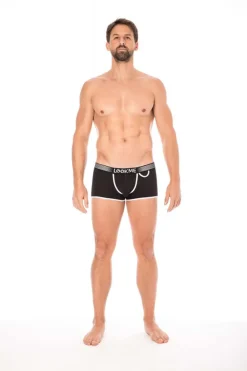 Panty mit Reißverschluss aus weichem dehnbarem Material und breitem Gummibund