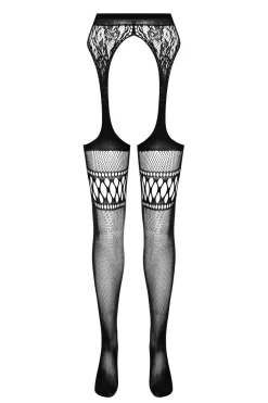 Passion - Straps Strumpfhose in Schwarz