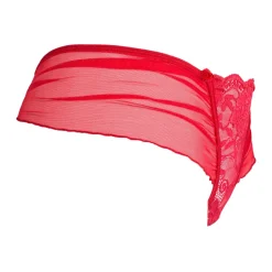 Plus Size Ouvert-String Blütenspitze Tüll Mash