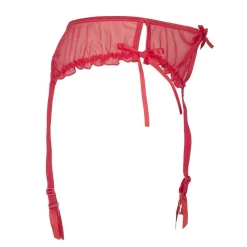 Plus Size Strapsgürtel Tüll Mash Strumpfhalter