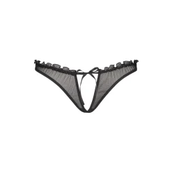 Plus Size String Riemchen Tüll Mash