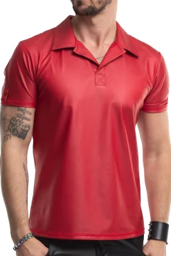 Polo Shirt im Wetlook