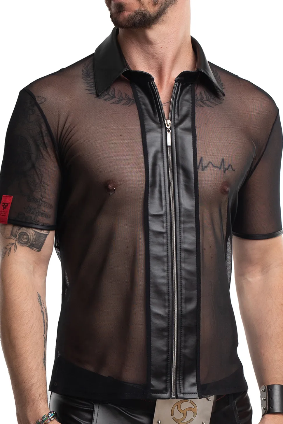 Polo Shirt mit Reißverschluss