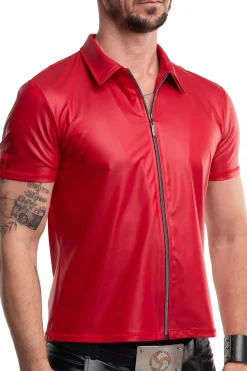 Polo Shirt mit Reißverschluss