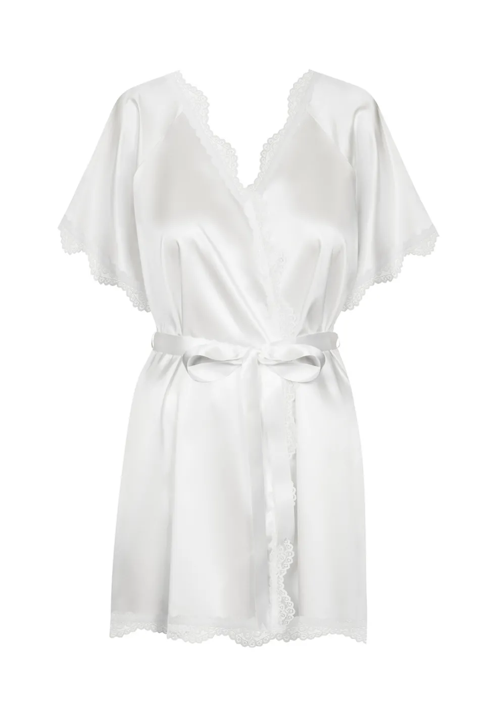 Prima Neve Peignoir weiß