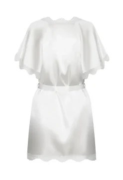 Prima Neve Peignoir weiß