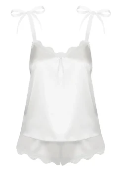 Prima Neve Top & Panty weiß