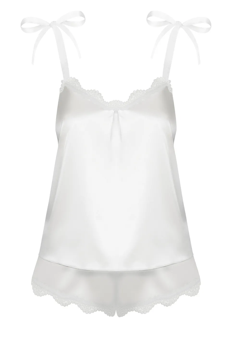 Prima Neve Top & Panty weiß