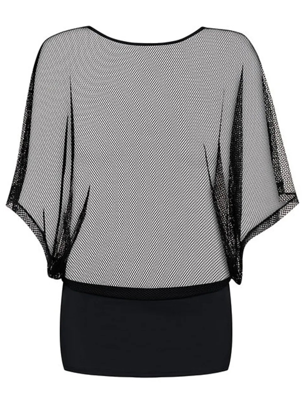 Punker Kleid & String schwarz