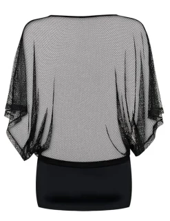 Punker Kleid & String schwarz