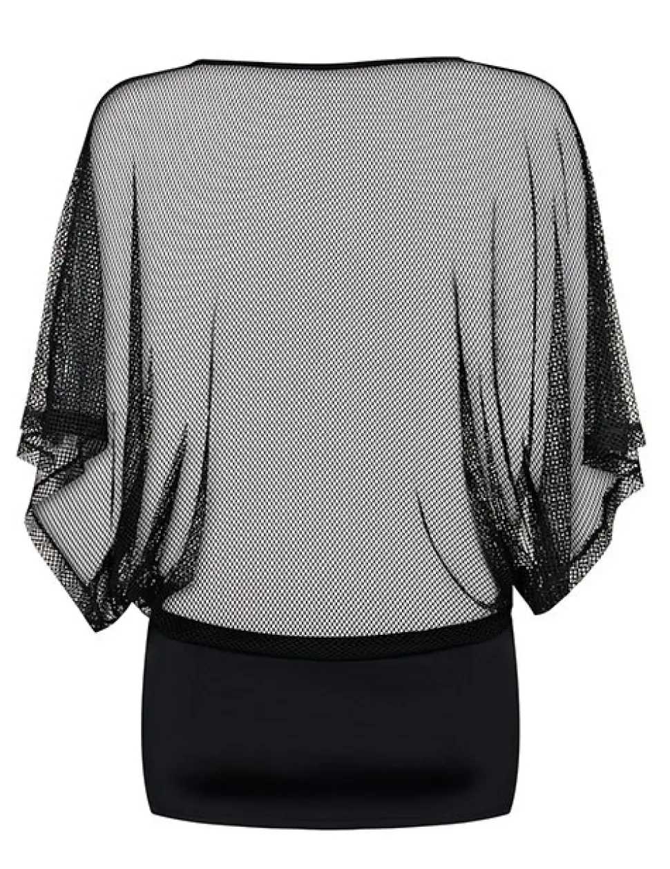 Punker Kleid & String schwarz