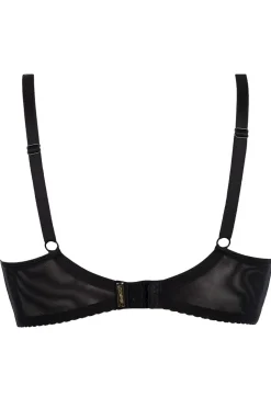 Push-Up BH schwarz-beige