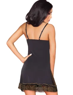SARENA Negligeé & Panty LC 90239 schwarz