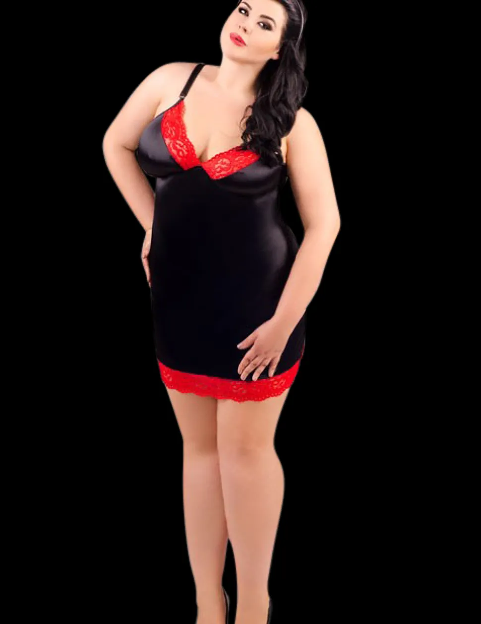 Satin Negligee ADE2006