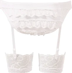 Schulmädchen Set rot