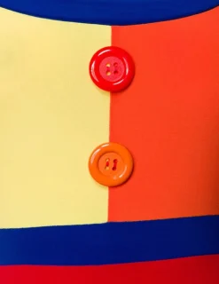 Süßes Clown Kostüm - Komplettset