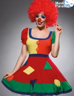 Süßes Clown Kostüm - Komplettset