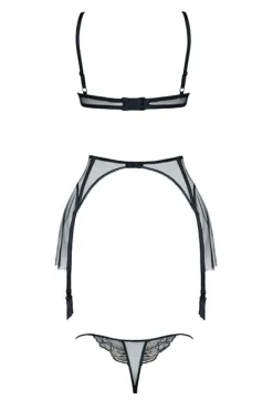 Set Catherine schwarz/gold