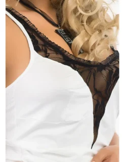 Set Marocco ecru/schwarz