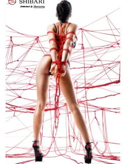 Set Masuyo + 2 Seile schwarz/rot