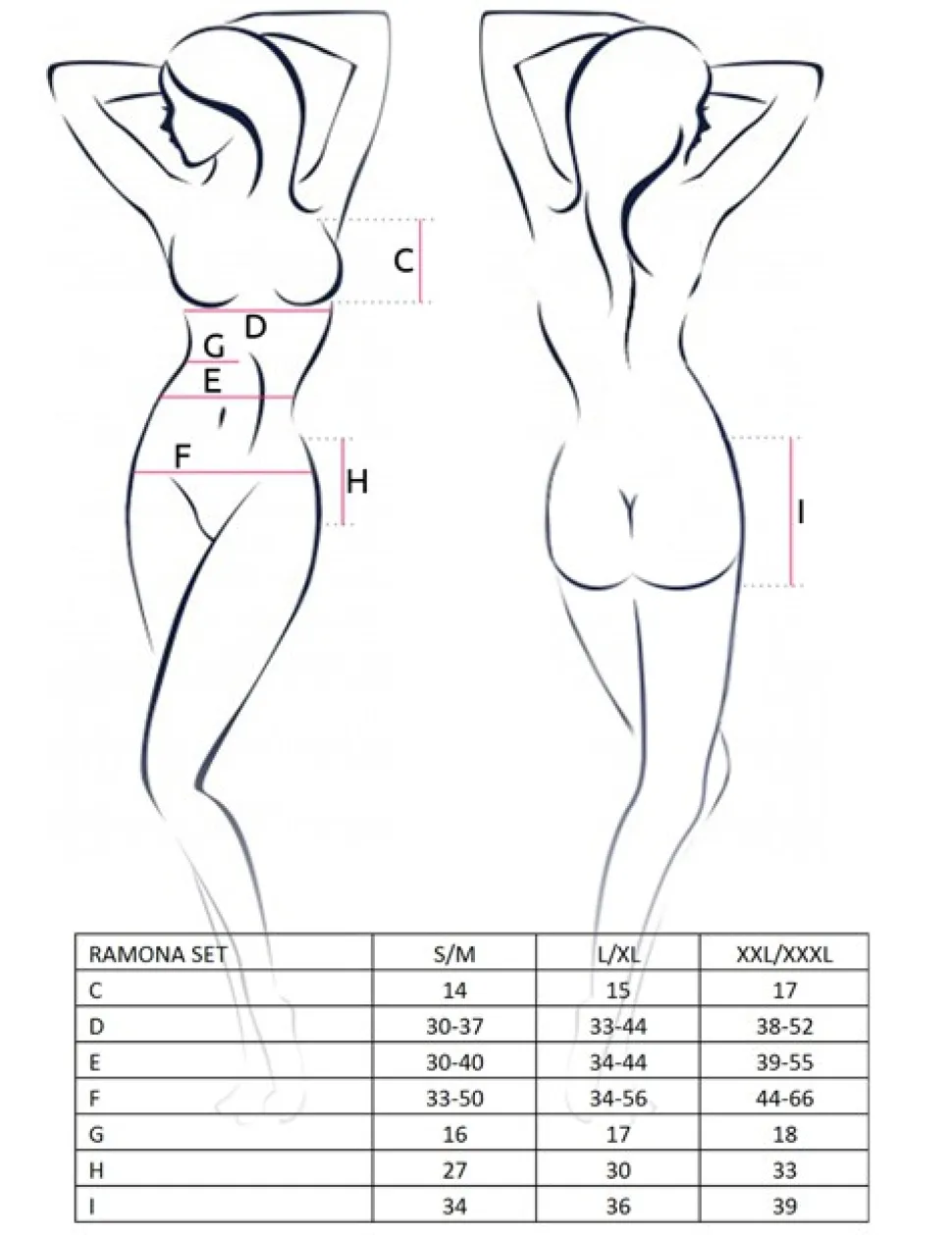 Set Ramona - schwarz