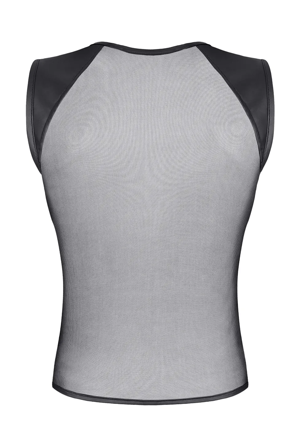 Shirt aus Netz und Wetlook