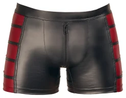 Short mit Reißverschluss mit farblichen Elementen