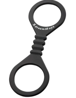 Silikonfußfessel schwarz