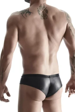 Slip im matten Wetlook Underwear Männerpanty Clubwear