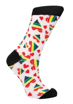 Socken Happy Hearts