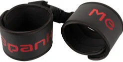 Spank me Cuffs schwarz/rot