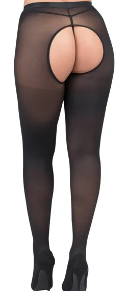 Spanking Strumpfhose schwarz