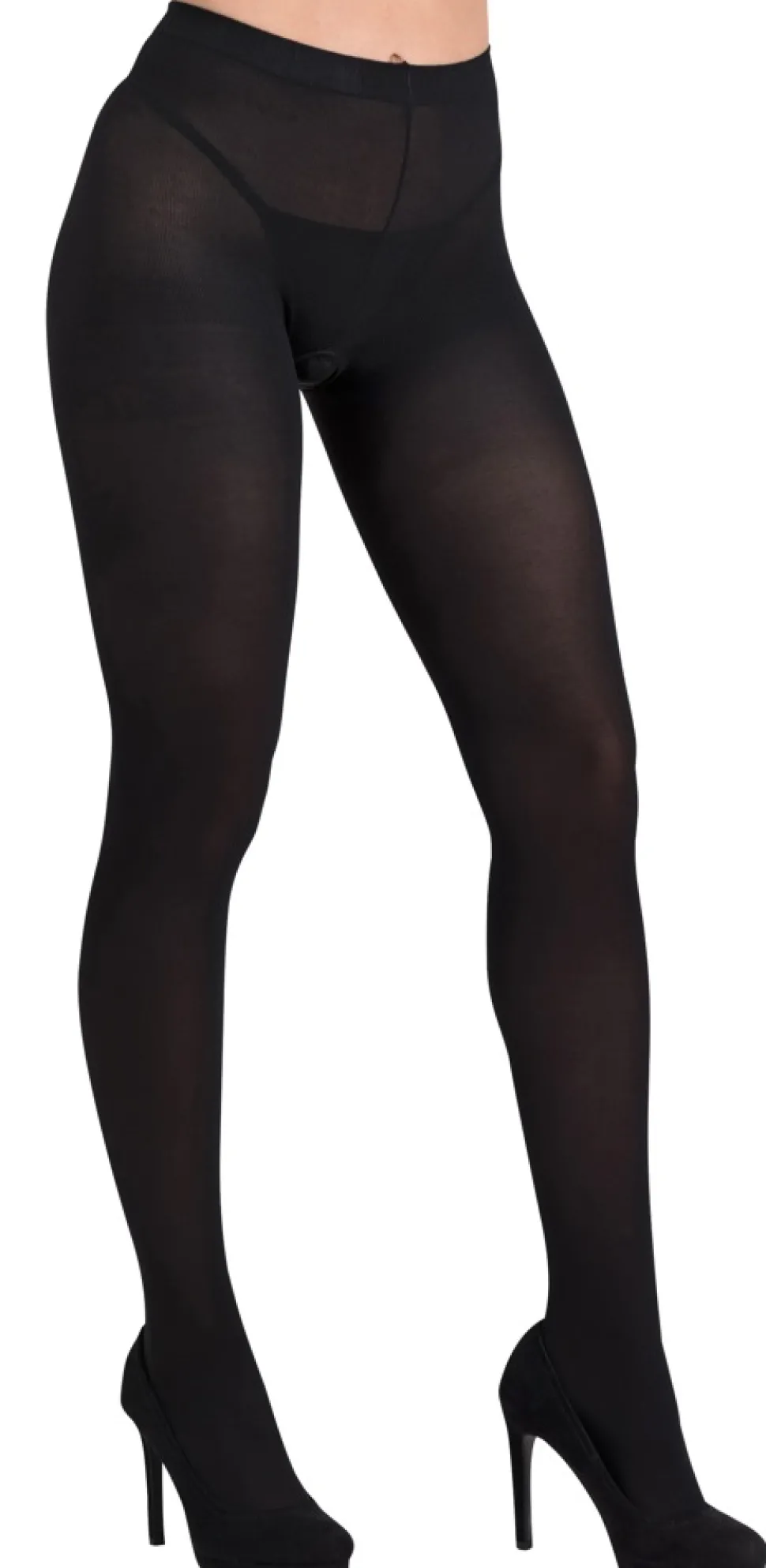 Spanking Strumpfhose schwarz