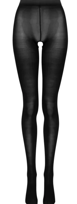 Spanking Strumpfhose schwarz