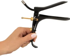 Spekulum aus Edelstahl mit Schlauch für Luft oder Flüssigkeiten