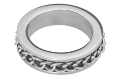 Spinner Cock Ring aus Edelstahl