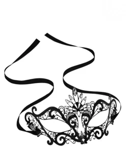 STEAMY SHADES - Augenmaske aus Metall mit Strass