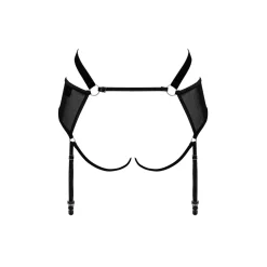 Strapsgürtel Leoparden Look Mash Curvy Ouvert