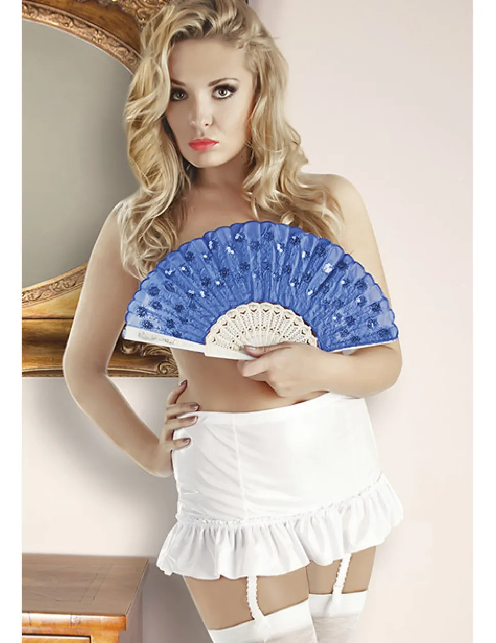 Straps-Rock M/1093 weiß