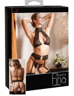 Strapsset Spitze Ouvert String