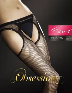 Straps-Strumpfhose PASSION schwarz