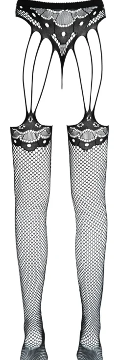 Strapsstrumpfhose schwarz