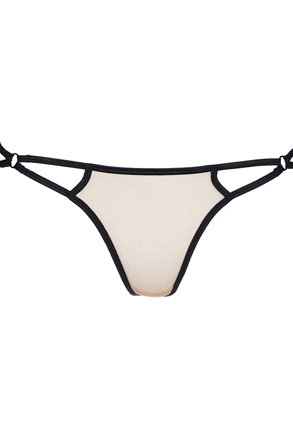 String Blütenspitze mit Riemchen