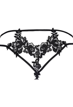 String Blütenspitze mit Riemchen